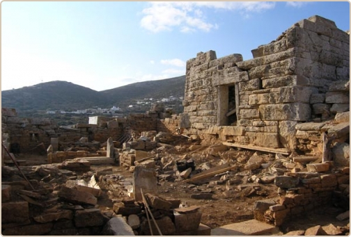 Ancient towns remains