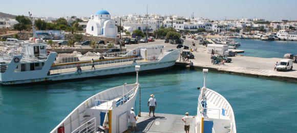 Pop to the charming island of Antiparos (it’s less than 30 minutes from Parikia port)