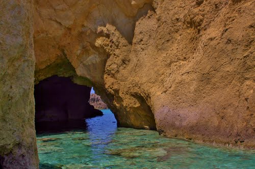 Sea caves