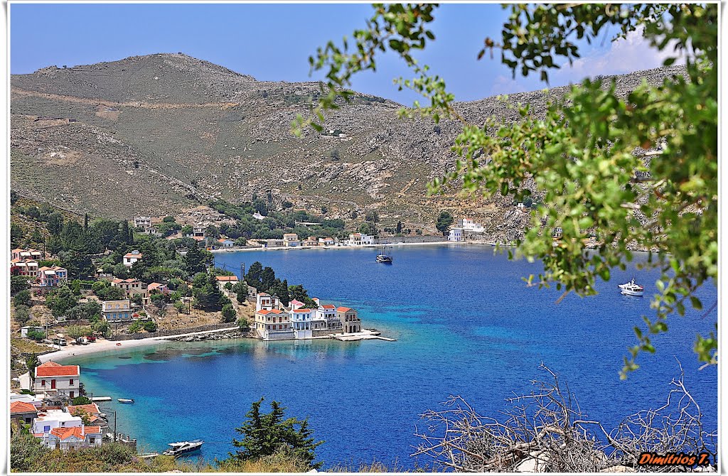 The coastal villages of Pedi and Nimborio (or Emborios)