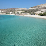 Prasa (also known as Agios Georgios or White Beach)