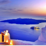 Visit the neighboring Santorini