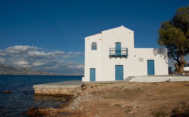 The house of the Greek poet Angelos Sikelianos