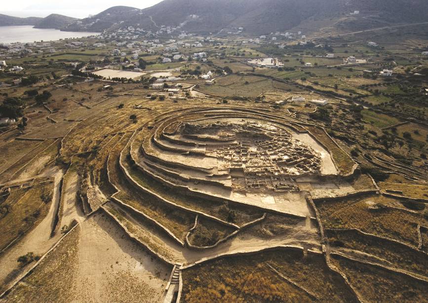 Skarkos early Cycladic settlement - Ios