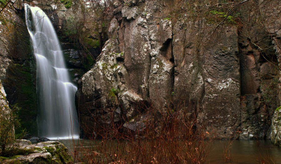 Waterfalls and thermal springs