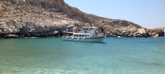 Boat tour around the island